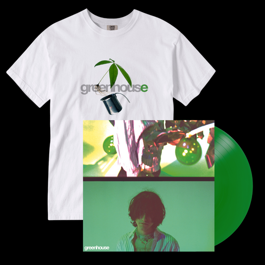 PRE-ORDER: aldn - greenhouse [3 Year Anniversary Green Vinyl / T Shirt Bundle] - Limited 1st Edition