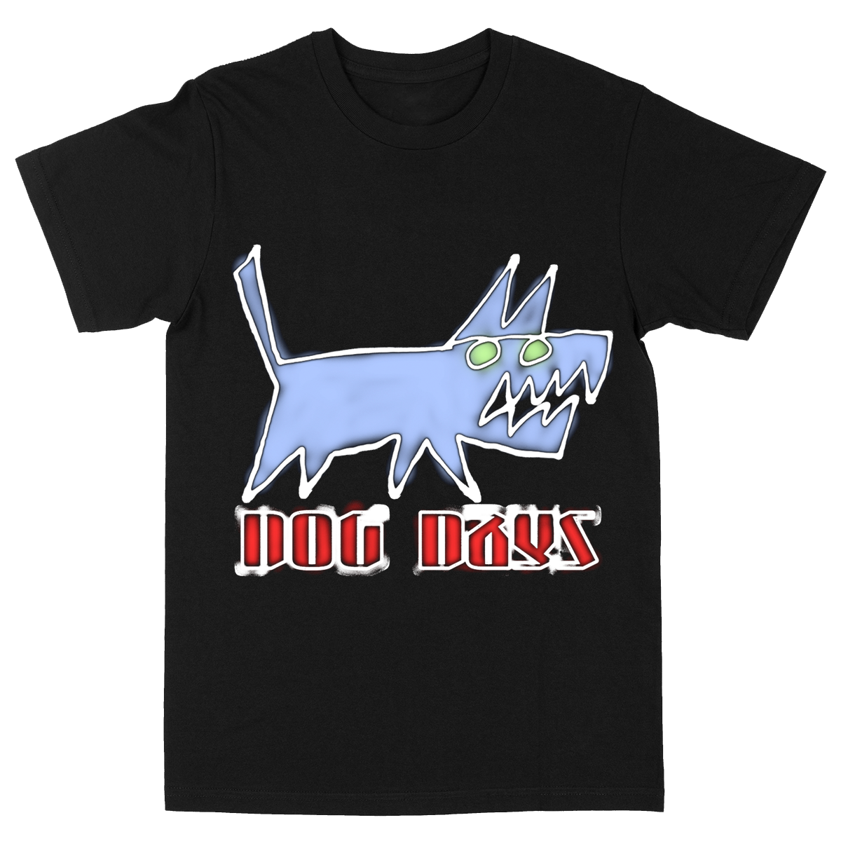 Godly the Ruler - dog days black tee