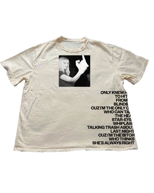 Veronica Everheart - Distance Tee [Cream]