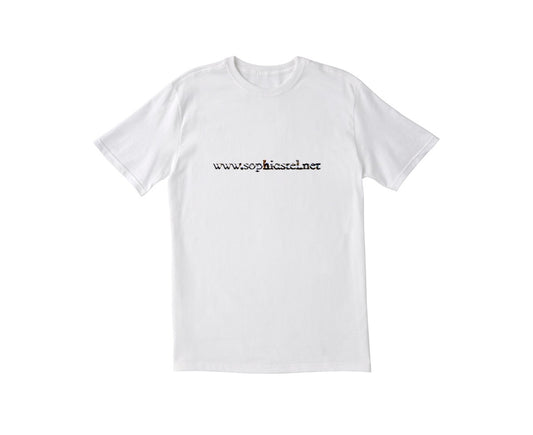 PRE-ORDER: Sophia Stel - www.sophiastel.net (White Tee)