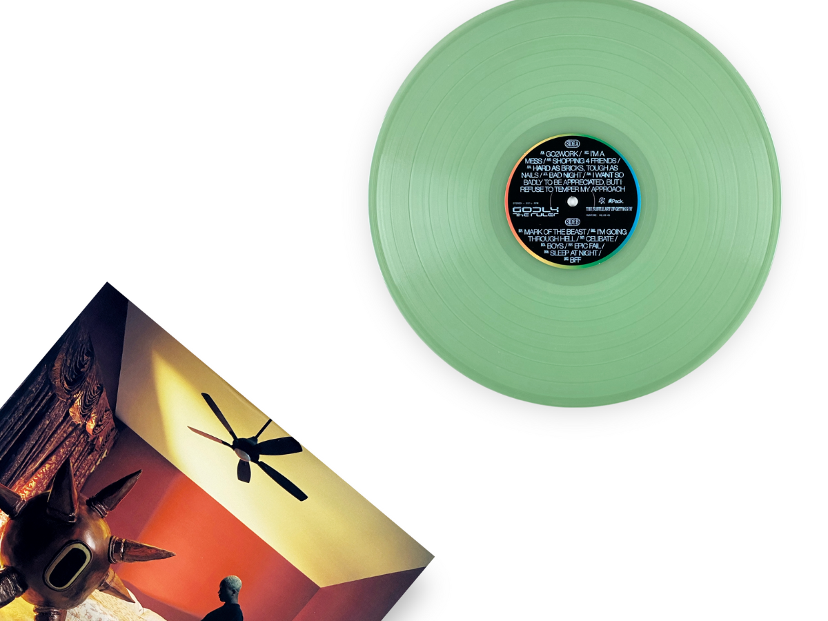 PRE-ORDER: Godly the Ruler - The Subtle Art of Getting By. (Coke Bottle Vinyl)
