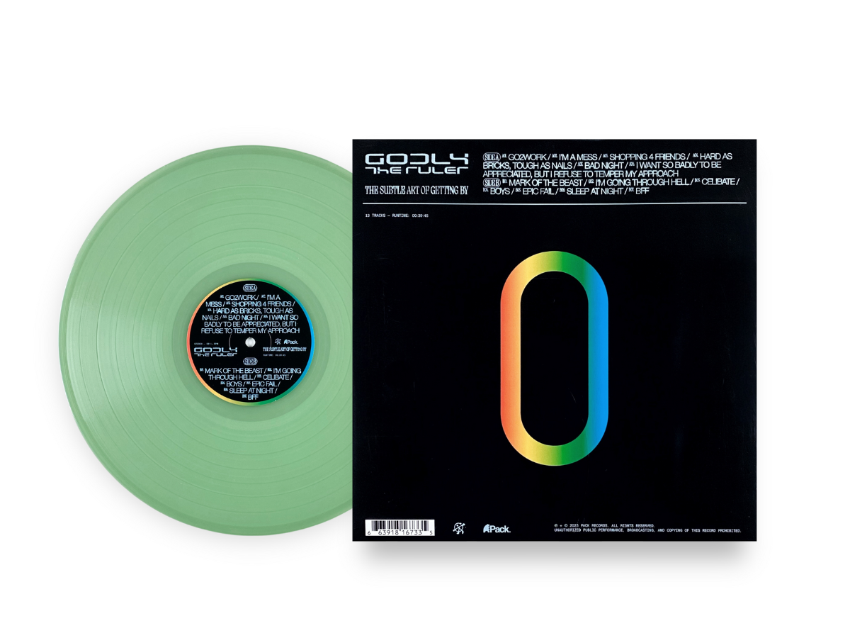 PRE-ORDER: Godly the Ruler - The Subtle Art of Getting By. (Coke Bottle Vinyl)