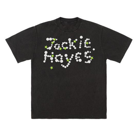 Jackie Hayes - Black 'Over & Over' Tee