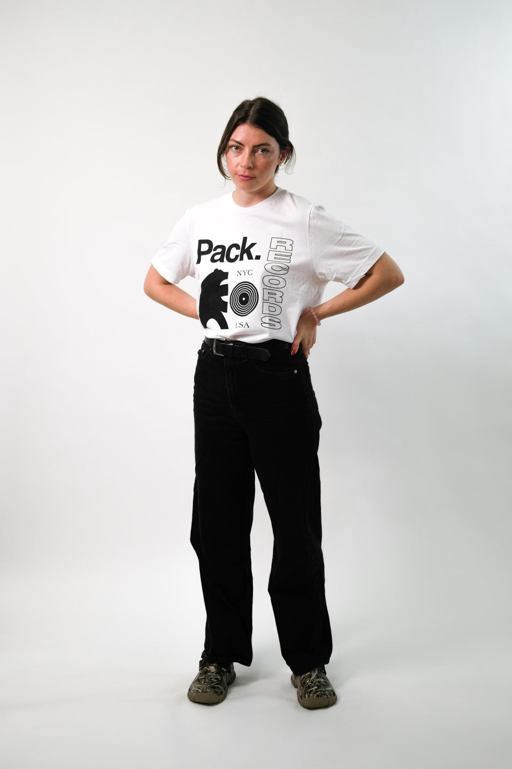 Pack Records - White Tee